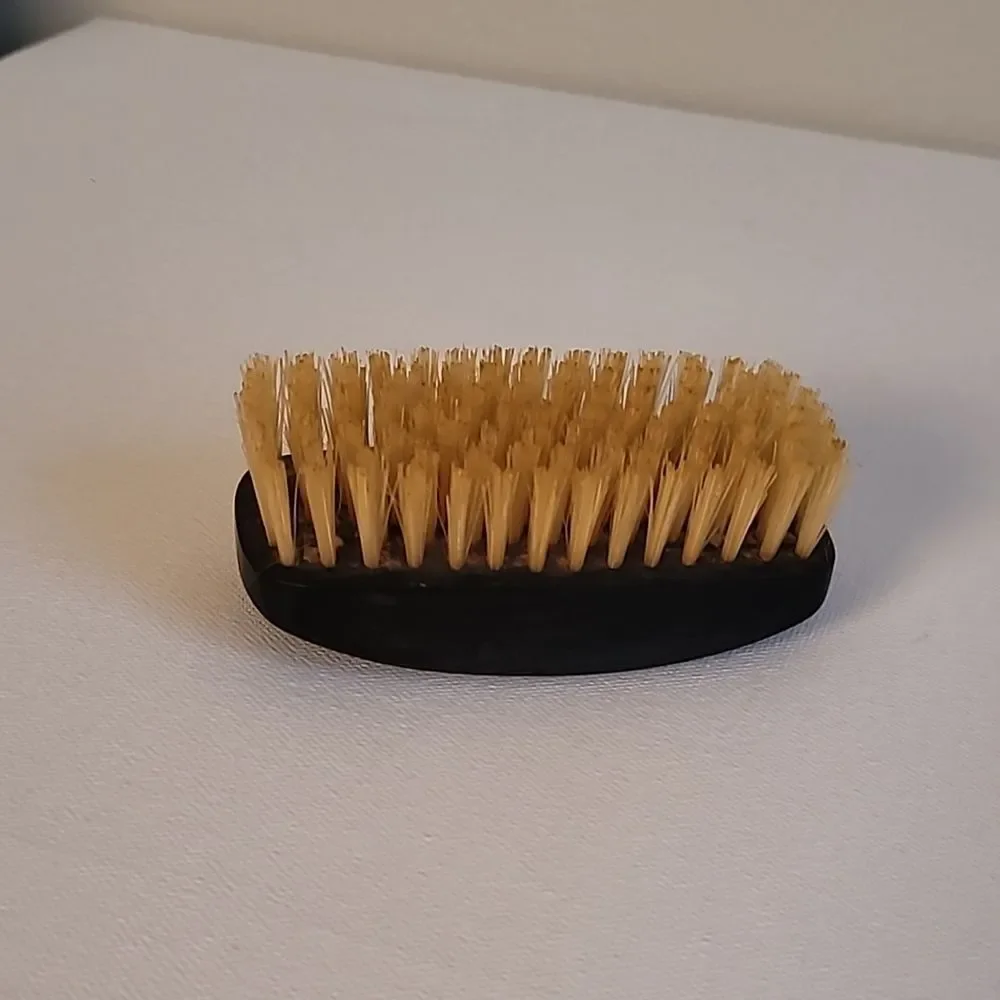 Vintage Kleanwell Black Grooming Bristle Brush